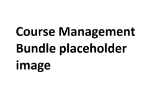 Course Management Bundle