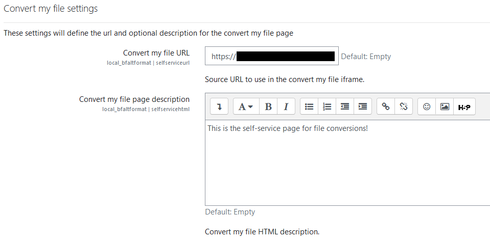 Convert my file settings
