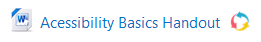 The file conversion icon beside a file resource