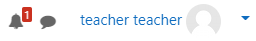 The notification alert for a file conversion